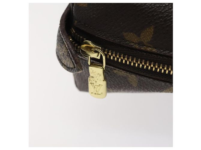 LOUIS VUITTON Pochette Cosmetica Demi Ronde Monogram M47520 LV Auth BA2491 Monogramma - vista 8