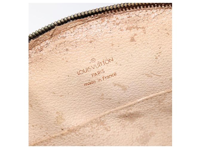 LOUIS VUITTON Pochette Cosmetica Demi Ronde Monogram M47520 LV Auth BA2491 Monogramma - vista 9