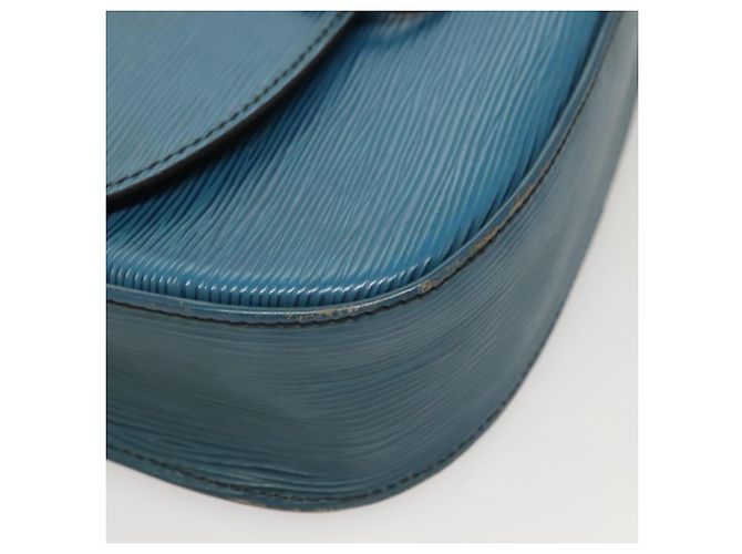 Saint-Cloud LOUIS VUITTON Borsa a Spalla Epi Saint Cloud GM Blu Toledo M52195 LV Auth 125315 - vista 15