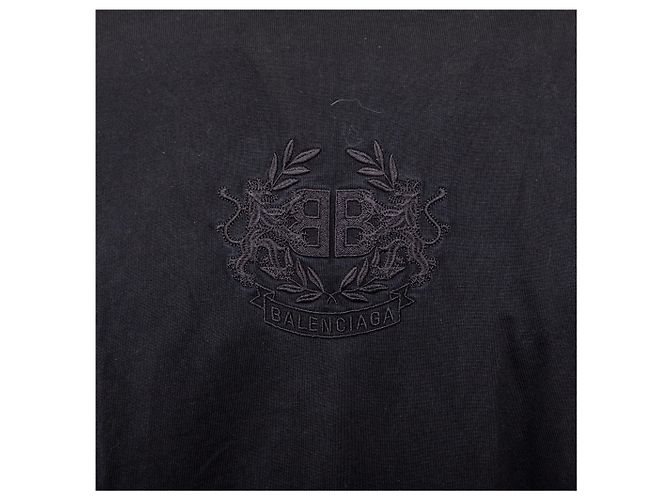 Camiseta bordada León de Balenciaga Negro - vista 3