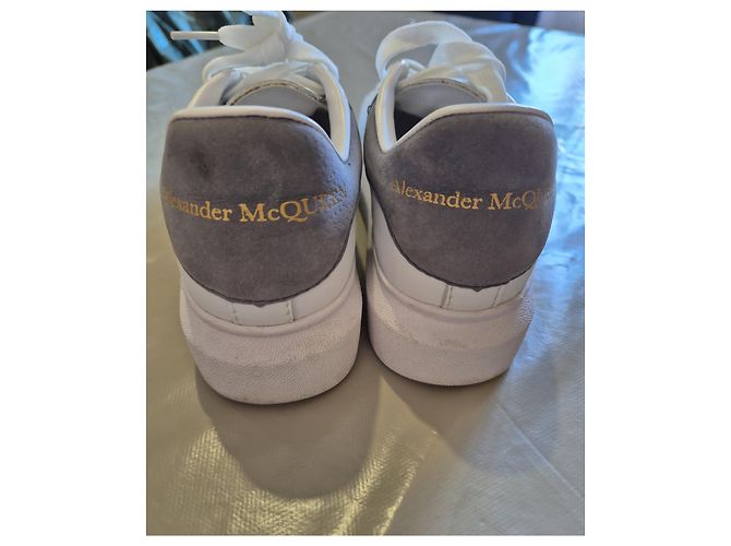 Alexander McQueen weiße und graue Sneakers Größe 36 Oversize Schuhe - Ansicht 5
