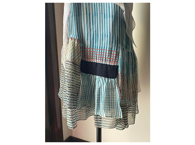 Autre Marque Wunderschönes Seidenkleid der Marke RAASTA Größe S neu Mehrfarben - Ansicht 4