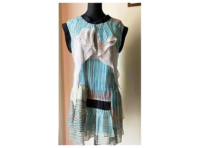 Autre Marque Wunderschönes Seidenkleid der Marke RAASTA Größe S neu Mehrfarben - Ansicht 5