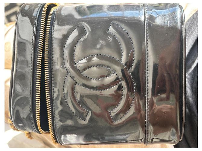 Timeless Borsa Vanity Chanel in pelle nera Nero - vista 10