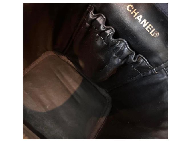 Timeless Borsa Vanity Chanel in pelle nera Nero - vista 4