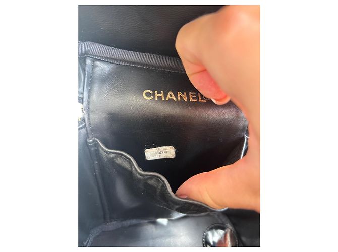 Timeless Borsa Vanity Chanel in pelle nera Nero - vista 9