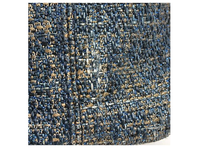 CHANEL Damen Deauville Rucksack Blau Marineblau - Ansicht 4