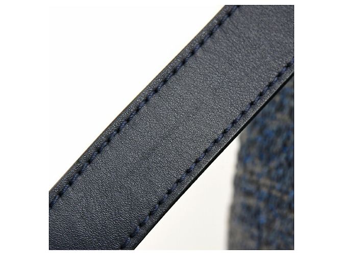 CHANEL Damen Deauville Rucksack Blau Marineblau - Ansicht 7