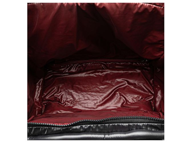 Chanel Trolley Rolling Case in nylon trapuntato nero Coco Cocoon - vista 4