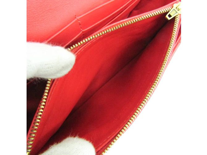 Borsa a spalla in pelle da donna Balenciaga BB Logo 501681 Rosso - vista 5