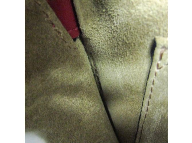 Borsa a spalla in pelle per donna Loewe Metal Gate Rosso - vista 13