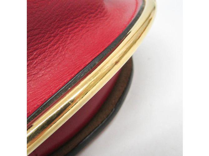 Borsa a spalla in pelle per donna Loewe Metal Gate Rosso - vista 6