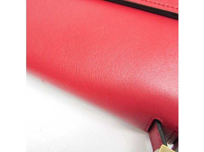 Borsa a spalla in pelle per donna Loewe Metal Gate Rosso - vista 9