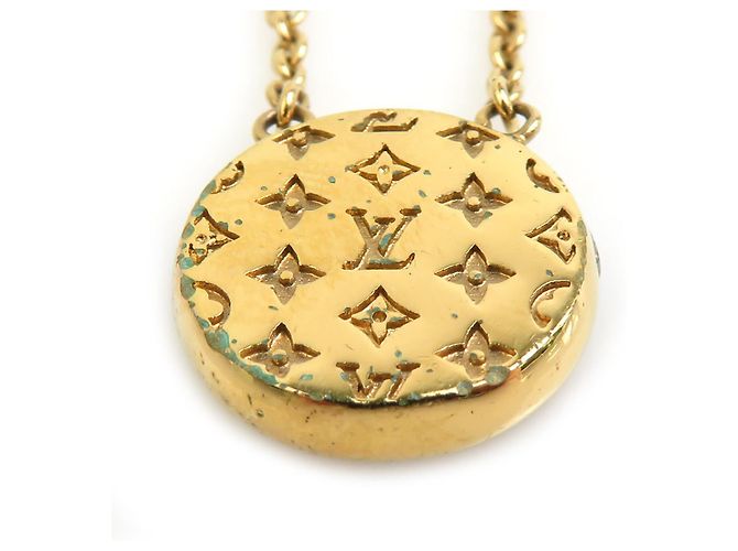 Collana in metallo Louis Vuitton in oro e argento D'oro - vista 4