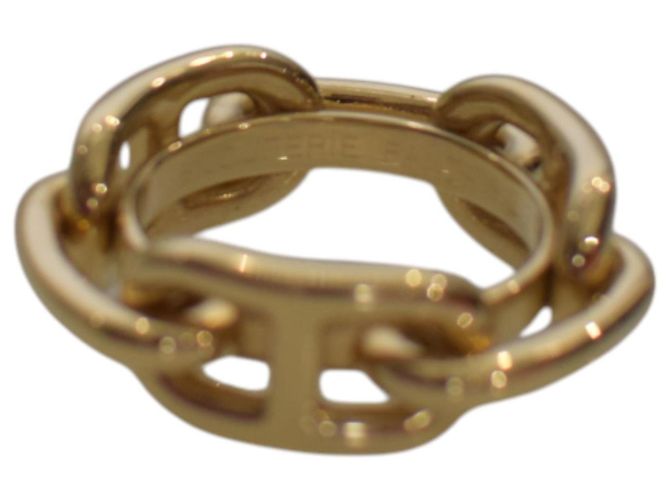 Anello per sciarpa Hermès Regate Chaine D'Ancre oro D'oro - vista 5