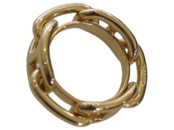 Anello per sciarpa Hermès Regate Chaine D'Ancre oro D'oro - vista 6