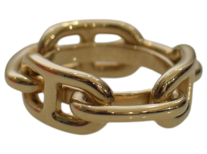 Anello per sciarpa Hermès Regate Chaine D'Ancre oro D'oro - vista 9