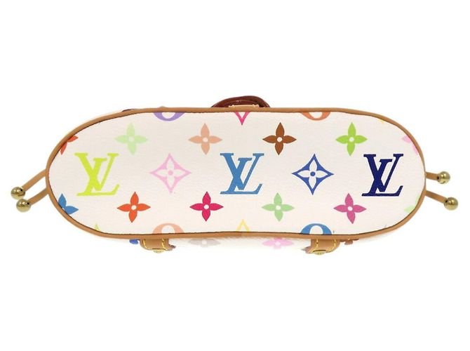 Handtasche Monogram Multicolor Teda PM Louis Vuitton Weiß Mehrfarben - Ansicht 4