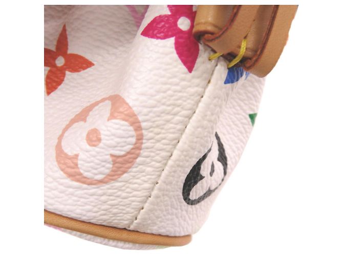 Handtasche Monogram Multicolor Teda PM Louis Vuitton Weiß Mehrfarben - Ansicht 9