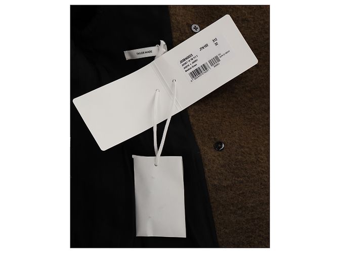Jil Sander Doppelreiher-Blazer aus brauner Wolle - Ansicht 10