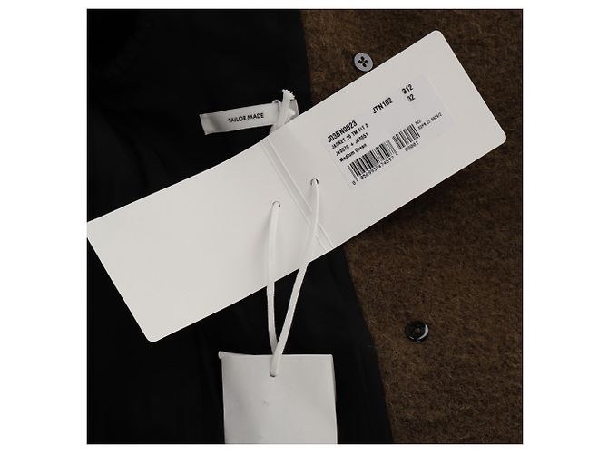 Jil Sander Doppelreiher-Blazer aus brauner Wolle - Ansicht 4