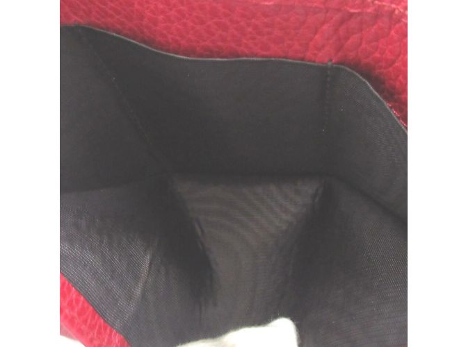 Billetera compacta Gucci GG Marmont Roja - vista 7
