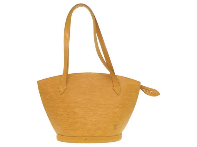 Borsa a spalla lunga Saint Jacques Poigner di Louis Vuitton Giallo - vista 2