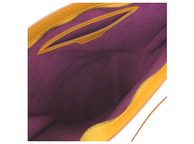 Borsa a spalla lunga Saint Jacques Poigner di Louis Vuitton Giallo - vista 5