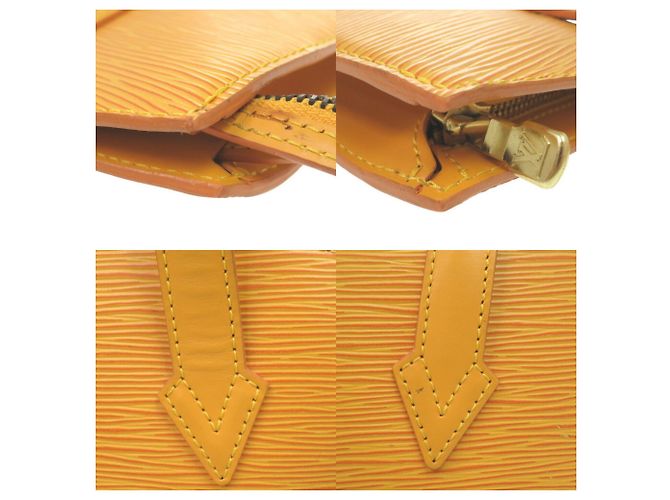 Borsa a spalla lunga Saint Jacques Poigner di Louis Vuitton Giallo - vista 8