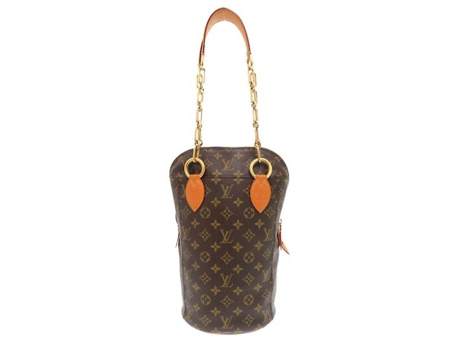 Borsa da boxe Baby Monogram Louis Vuitton Karl Lagerfeld Marrone Monogramma - vista 3
