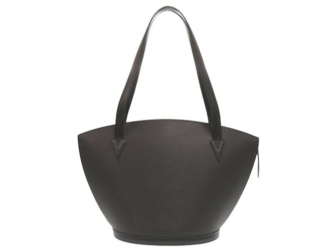 Borsa a spalla Saint Jacques in pelle Epi Louis Vuitton Nero - vista 2
