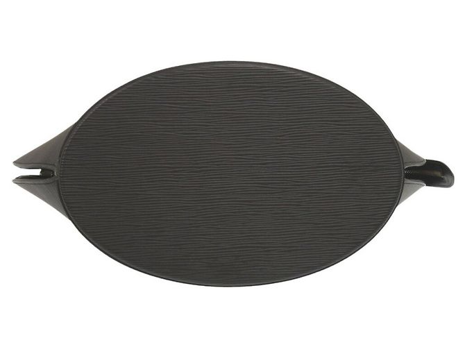 Borsa a spalla Saint Jacques in pelle Epi Louis Vuitton Nero - vista 4