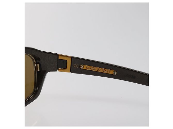 Occhiali da sole LOUIS VUITTON Plastica Marrone Z0154E LV Auth SW876 - vista 9