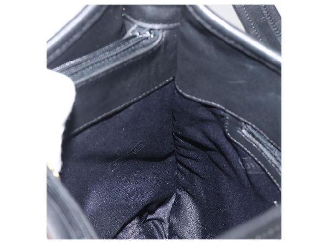 Borsa a spalla Coach in pelle nera argento autentica am8529 Nero - vista 18