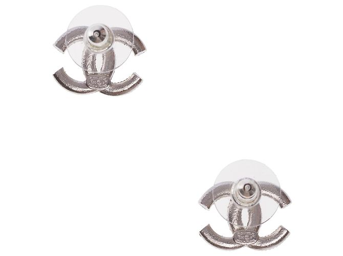 Gioielli CHANEL CC in Cristallo Argento - 102635 - vista 3
