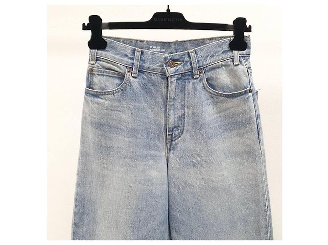 Celine Daoust Celine Blue Wide Leg Jeans Sz.26 - view 4