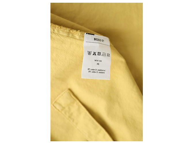 Leon & Harper Abito in cotone giallo - vista 6