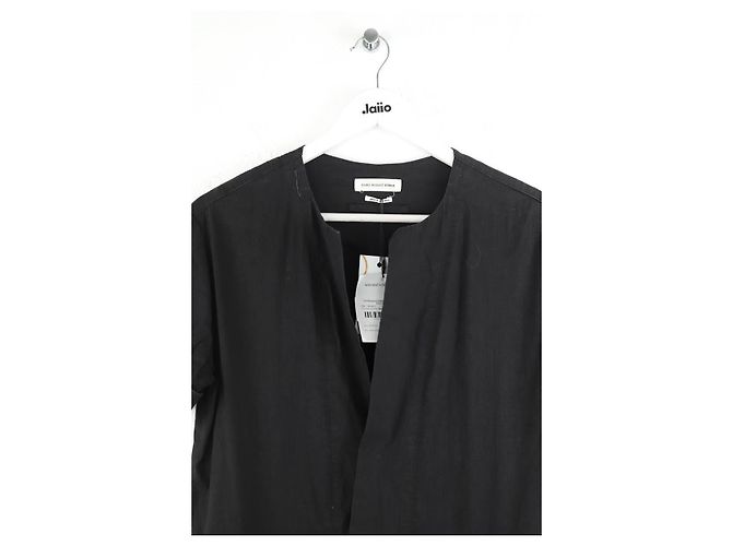 Isabel Marant Etoile Mono de algodón negro - vista 2