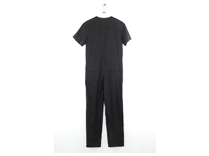Isabel Marant Etoile Mono de algodón negro - vista 3