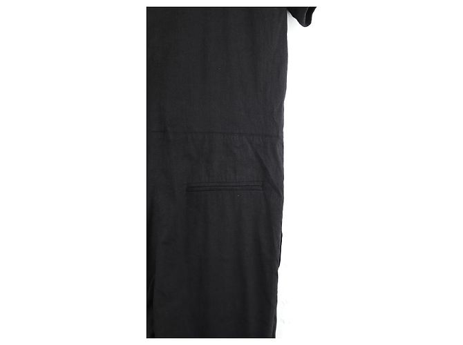Isabel Marant Etoile Mono de algodón negro - vista 4