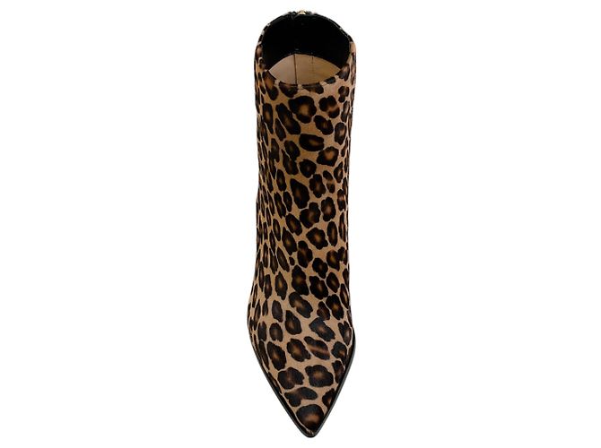 Botines de tobillo Tamara Mellon de piel de potro leopardo Castaño - vista 4