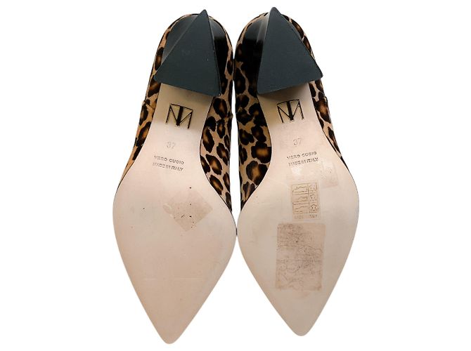 Botines de tobillo Tamara Mellon de piel de potro leopardo Castaño - vista 6