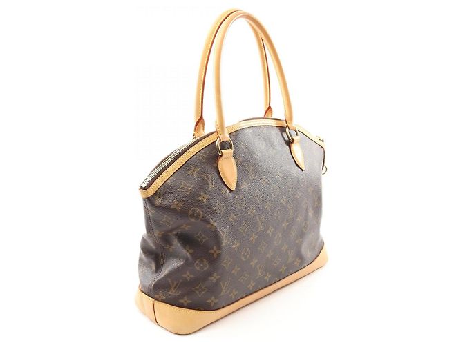 Louis Vuitton Lockit Horizontal Monogram Tote Bag Braun - Ansicht 2