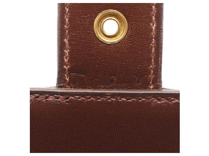 Hermès Sac à Dépêches Box Calf de Hermes Marron - vue 5