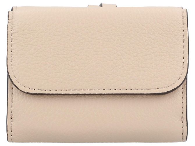 Chloé Alphabet Mini Trifold Geldbörse Braun Beige - Ansicht 4