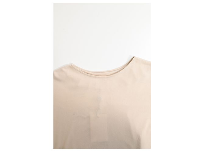 Top de manga corta Jil Sander en algodón beige - vista 10