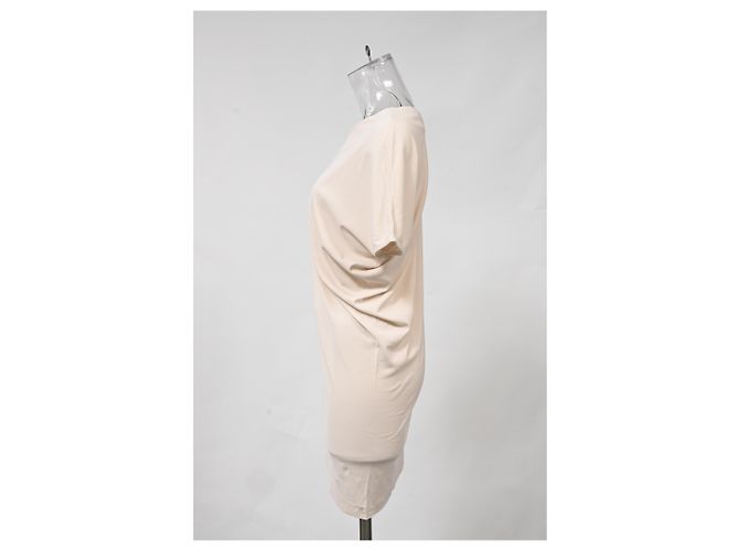 Top de manga corta Jil Sander en algodón beige - vista 7