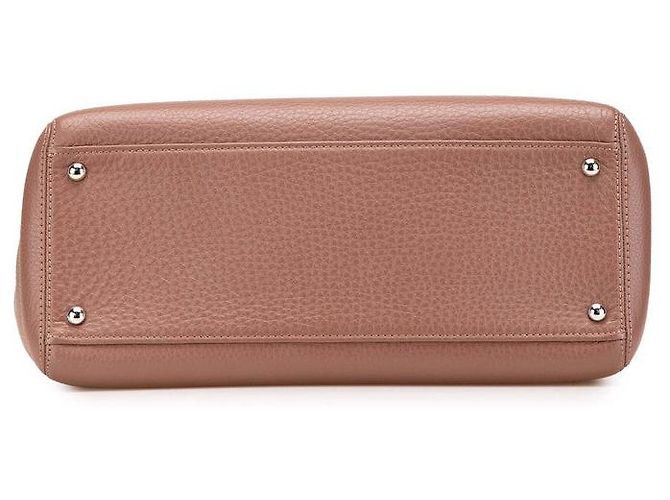 Chanel Executive Tasche aus Leder Lila - Ansicht 3