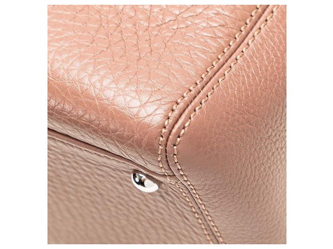 Chanel Executive Tasche aus Leder Lila - Ansicht 6