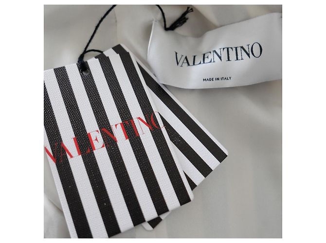 Abito skater a righe bianche e nere Valentino - vista 6